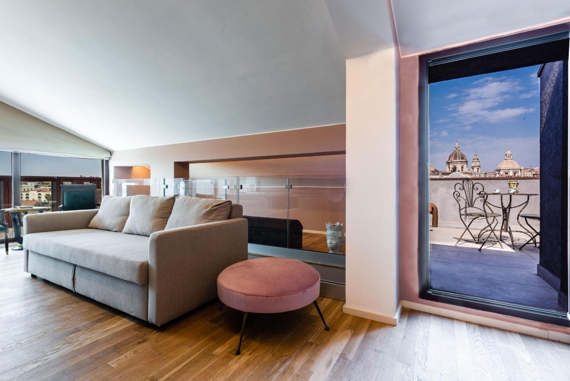 Vecchio Bastione With Terrace By Wonderful Italy Appartamento Aeroporto di Catania Fontana Rossa